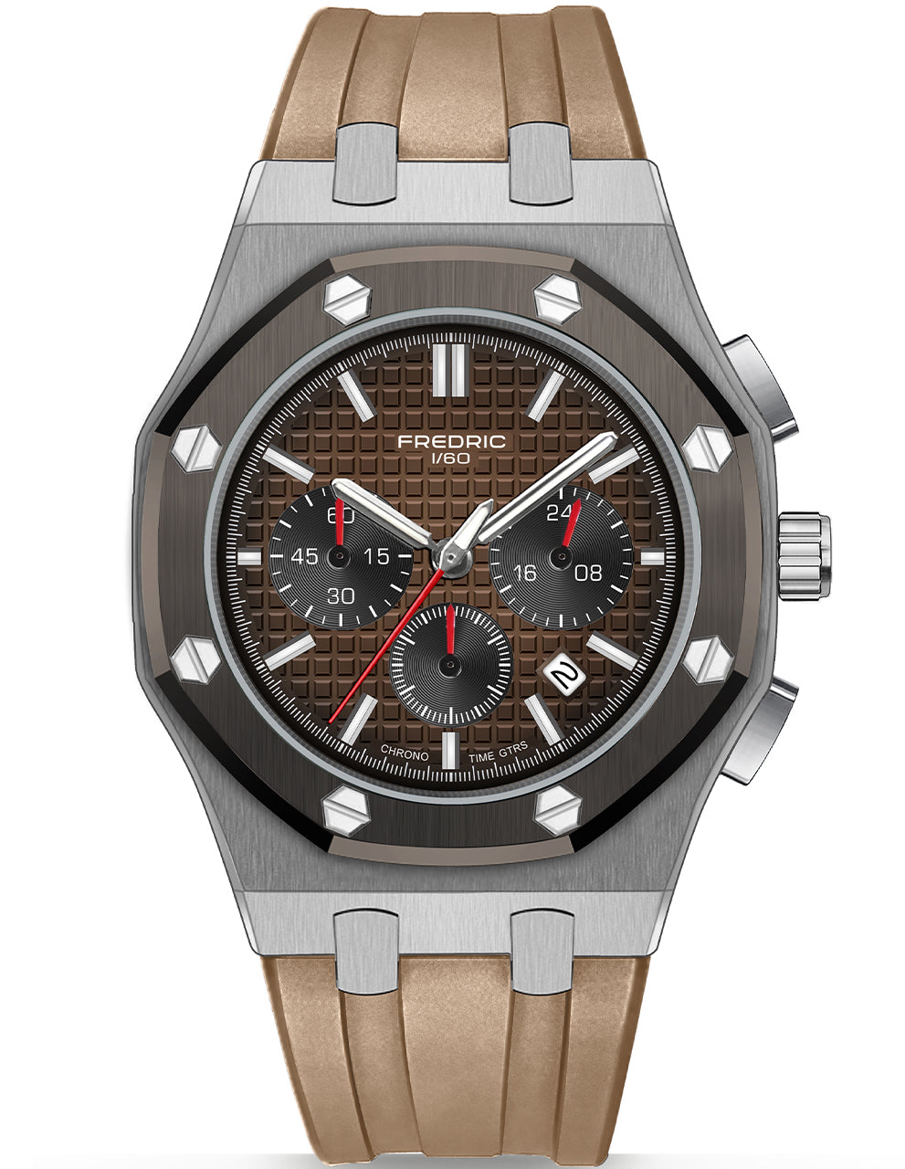 MONACO CARRERA CHRONOGRAPH 1/60S BROWN