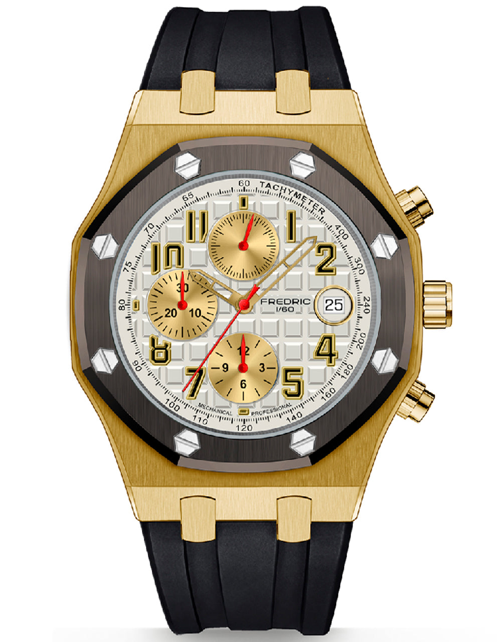 MONACO CARRERA CHRONOGRAPH 1/60S GOLD