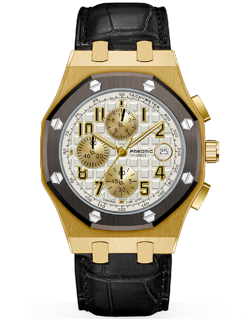 MONACO CARRERA CHRONOGRAPH 1/60S BLACK