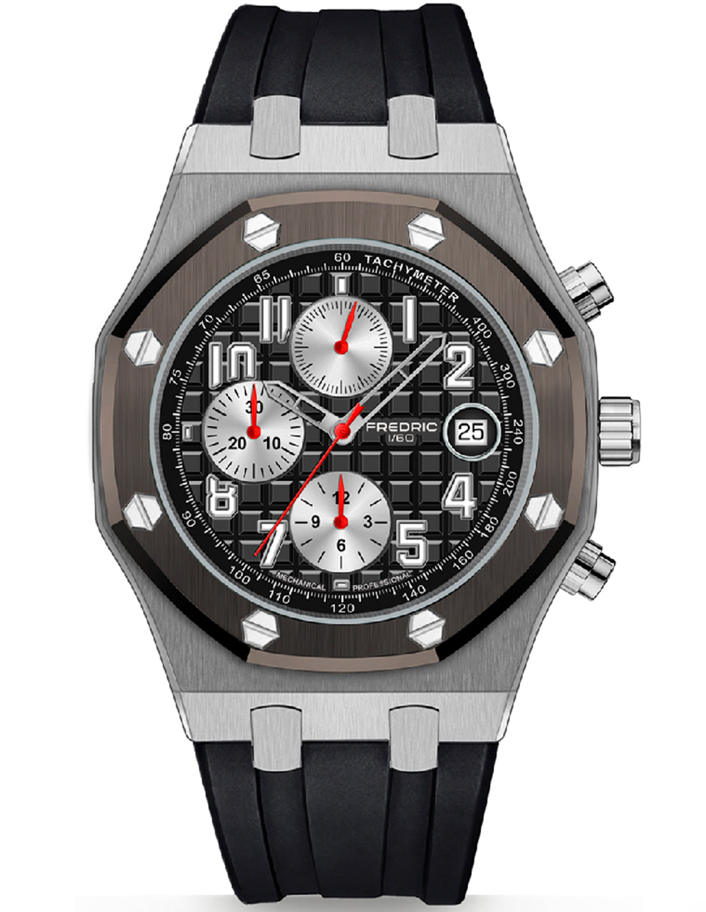 MONACO CARRERA CHRONOGRAPH 1/60S BLACK