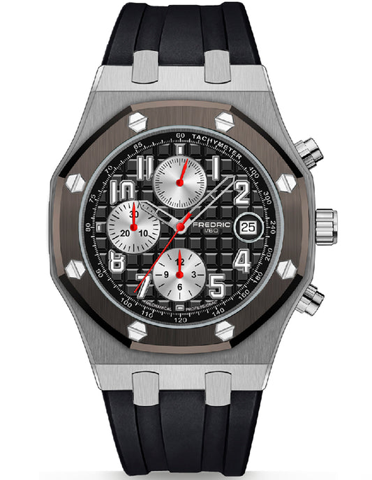 MONACO CARRERA CHRONOGRAPH 1/60S BLACK